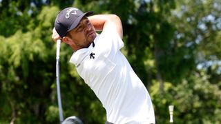 Xander Schauffele at the Zurich Classic of New Orleans at TPC Louisiana