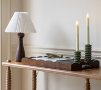 Scalloped Wood Serving Tray | Was $55, Now $26.98 at QVC