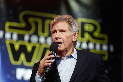 Actor Harrison Ford. 