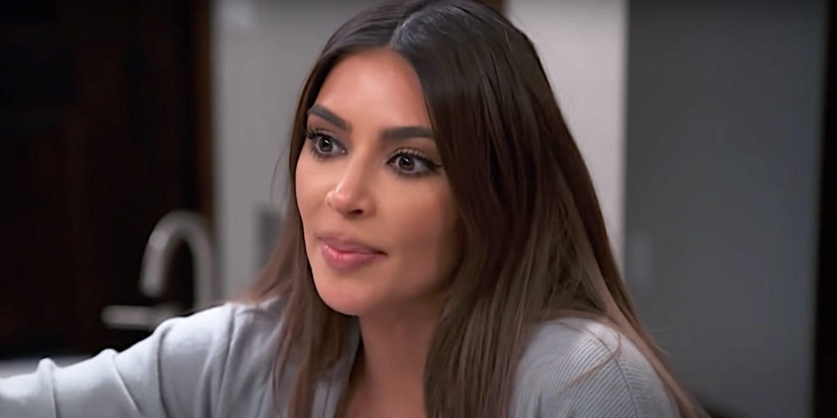 Kim Kardashian blank expression Keeping Up With the Kardashians