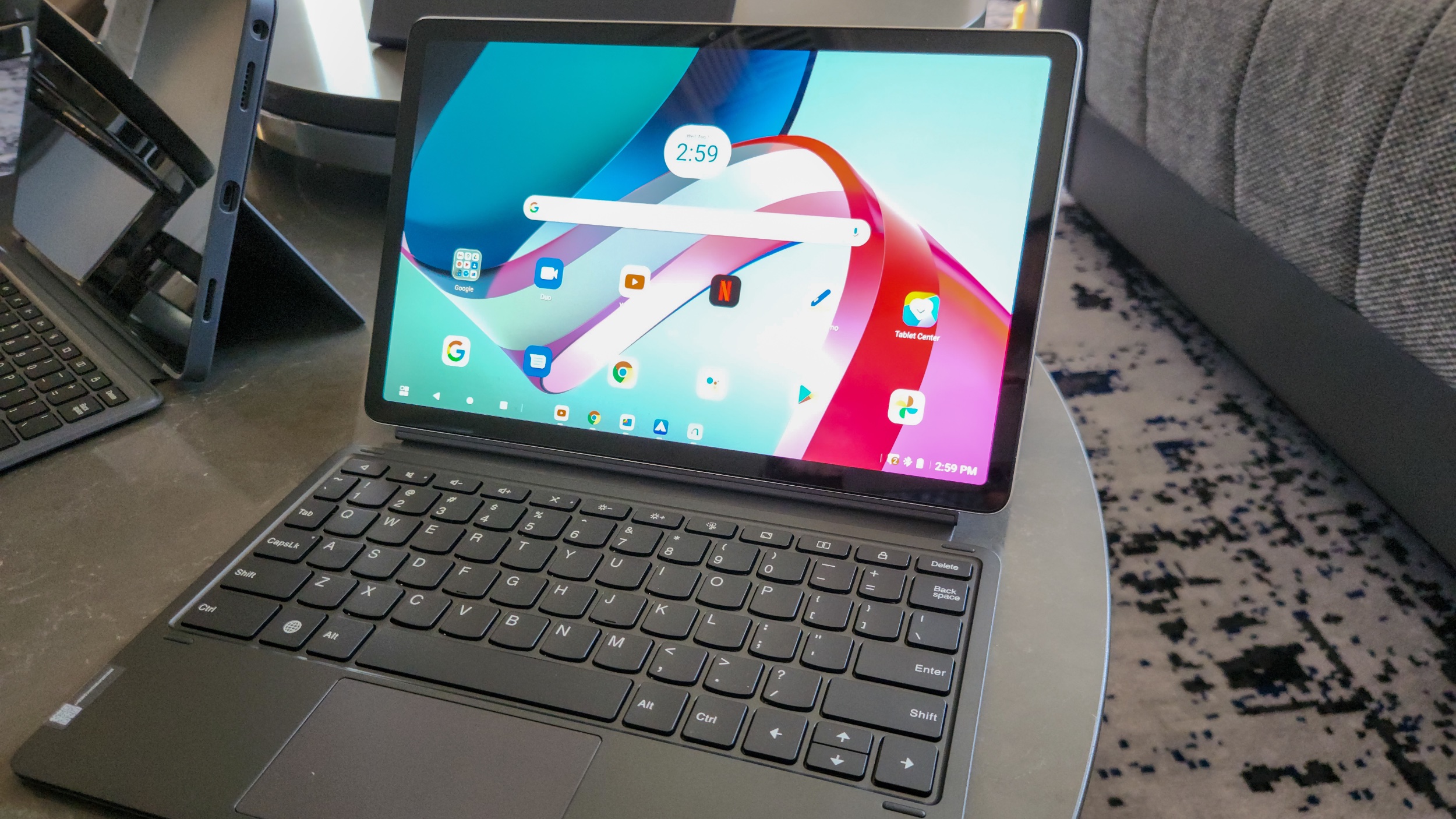 Lenovo Tab P11 Pro (2. nesil) klavye kılıfında