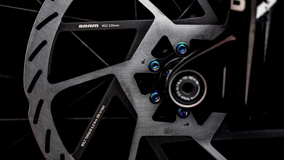 The new SRAM HS2 disc brake rotor