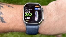 Golfshot on an Apple Watch