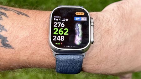 Golfshot on an Apple Watch