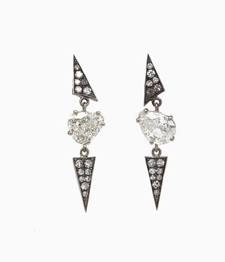 Sylva & Cie diamond earrings