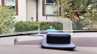 Wiiyii OBD + GPS Head Up Display on dash