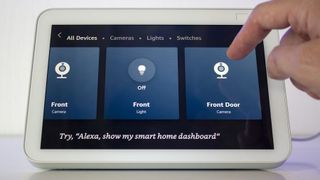 Amazon Echo Show 8 (2nd gen) smart home controls