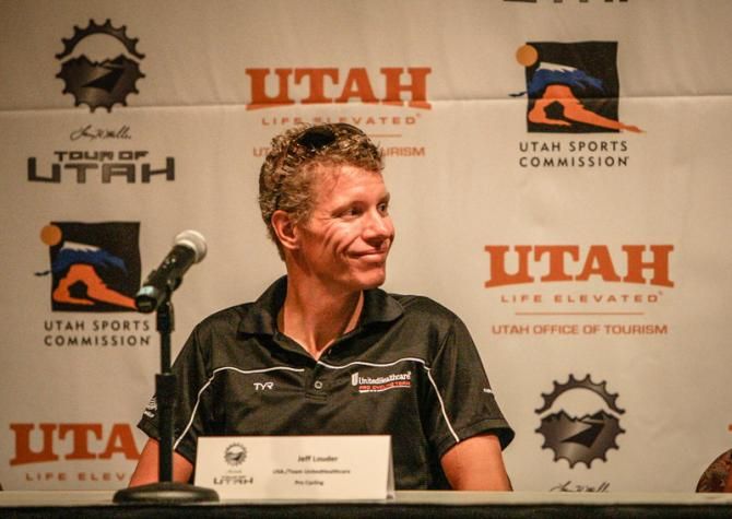 Jeff Louder (UnitedHealthcare) happy to be back racing in his home state.