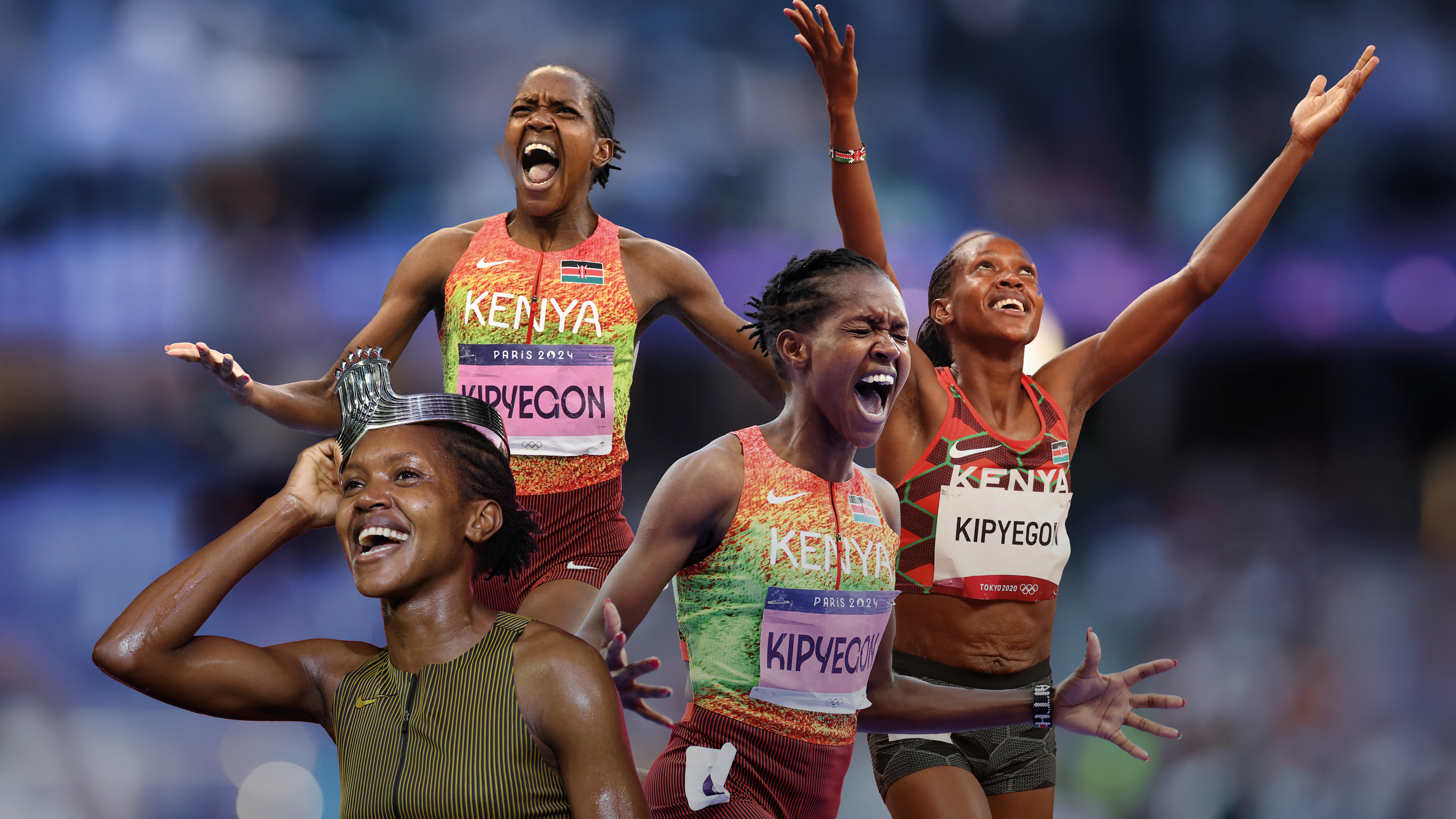 Faith Kipyegon: The Olympic and World Champion at a range of sporting events, including the Paris Olympics