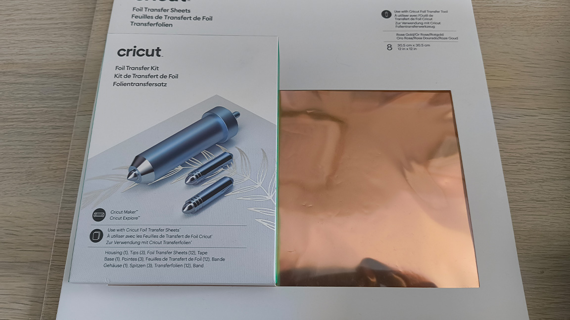 Cricut blades foil transfer