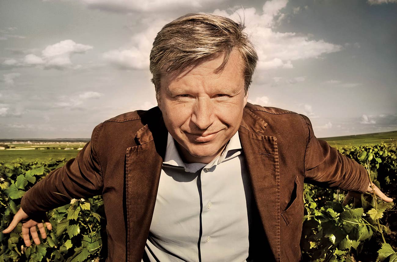 Jean-Baptiste L&amp;eacute;caillon, cellar master at Louis Roederer