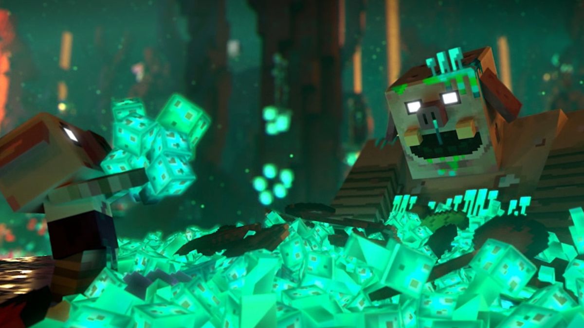 Screenshot of Minecraft Legends from Xbox Developer_Direct show.