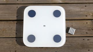 Top-down view of the Xiaomi Mi Body Composition Scale 2