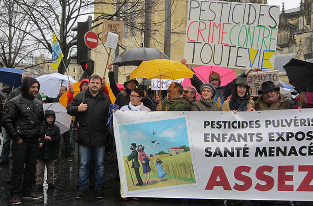 Bordeaux pesticide protest