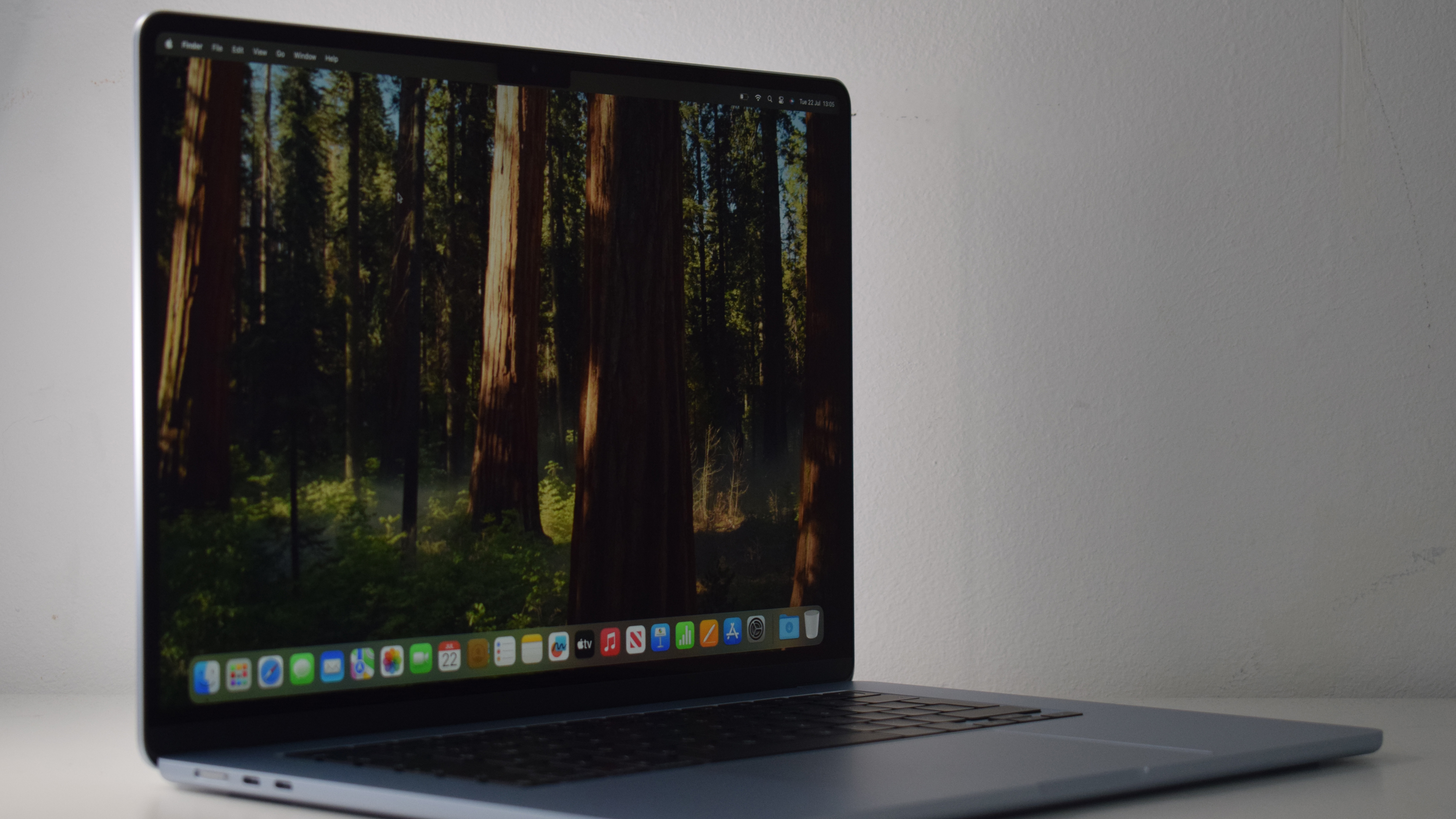 The Apple MacBook Air 15in M4 on a desk