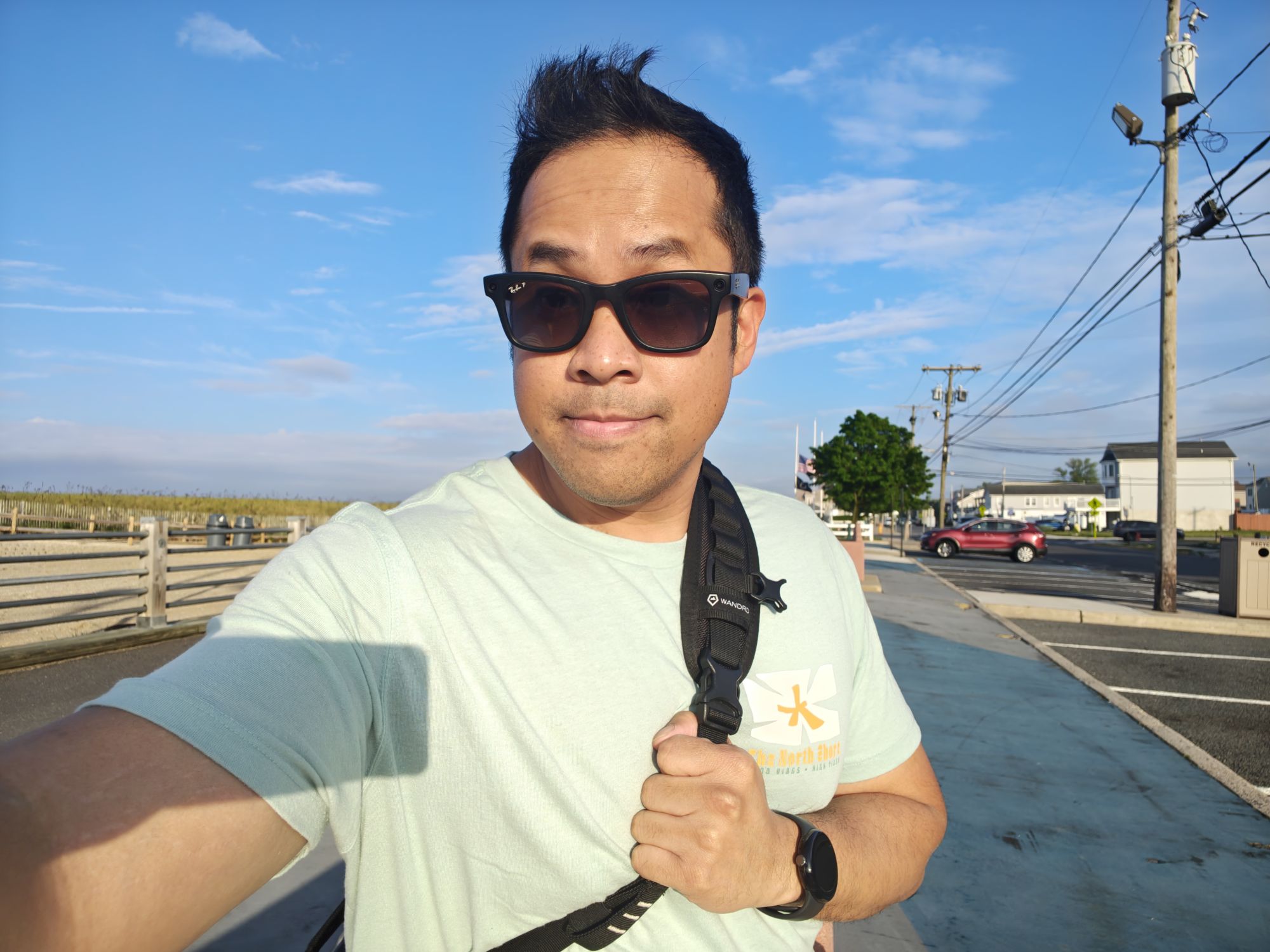 Motorola Razr Ultra 2025 selfie sample.