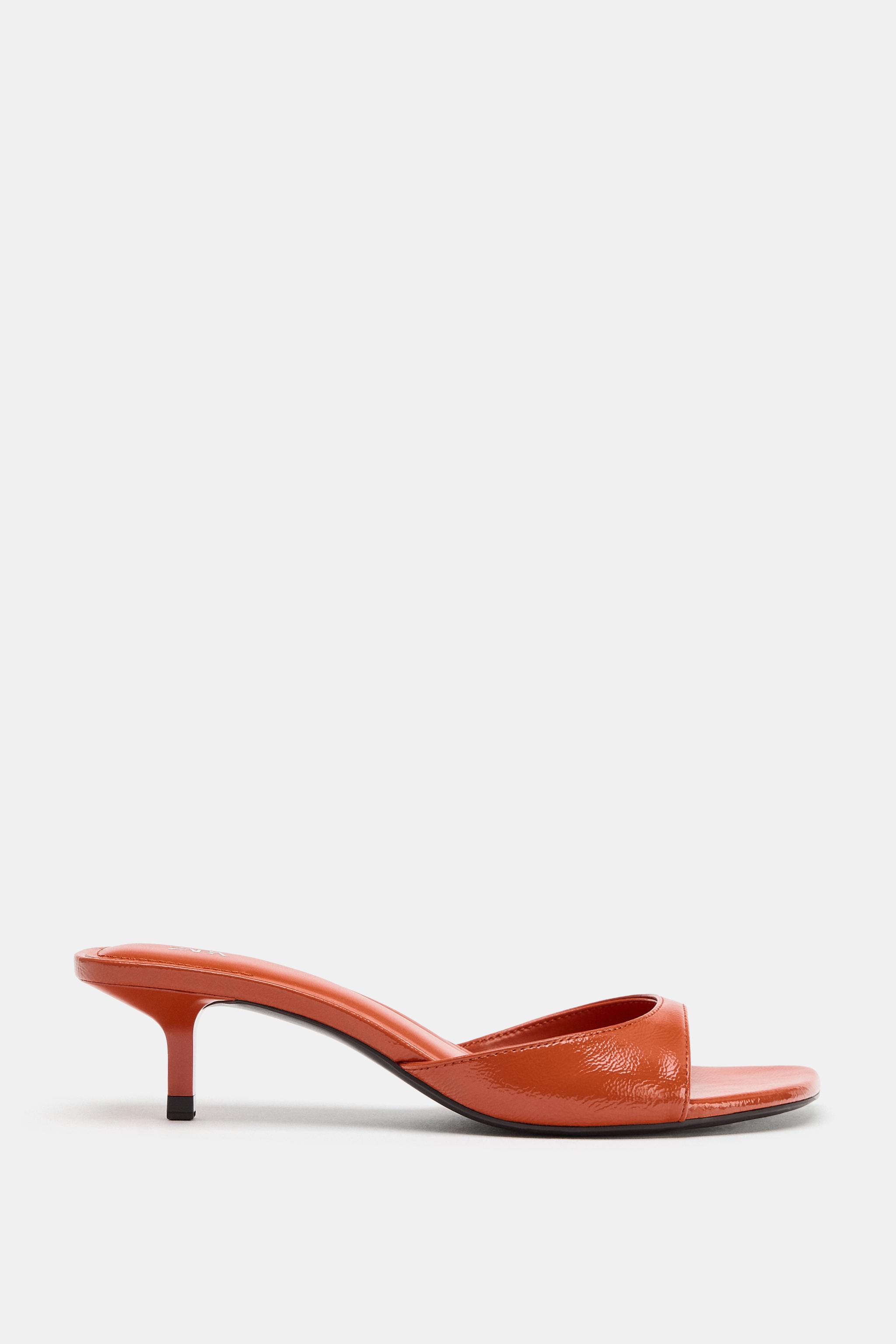 Mule Sandals With Heel