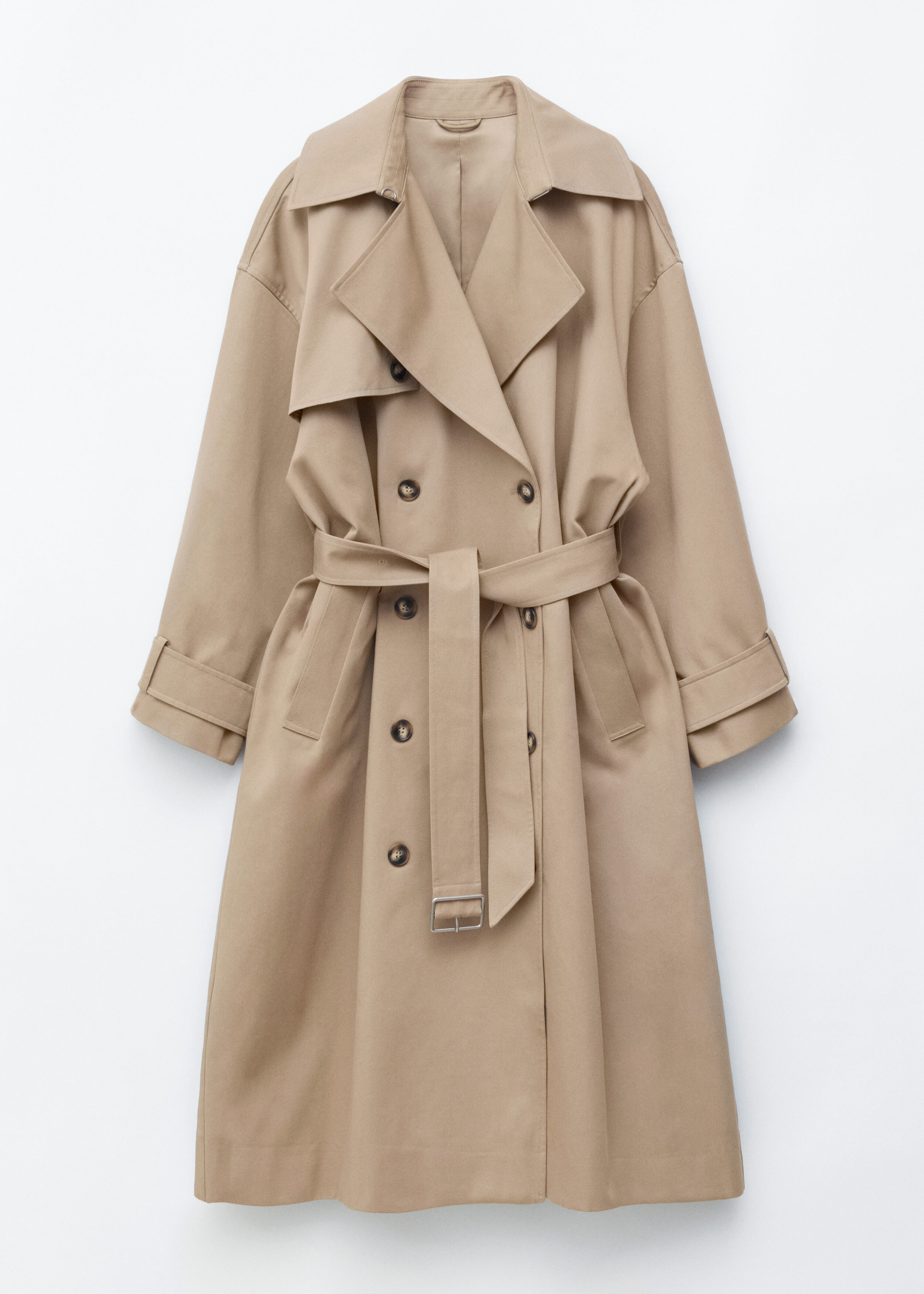 Double-Breasted Trench Coat