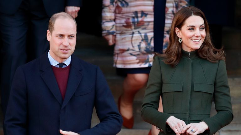 Prince William and Kate Middleton out and about