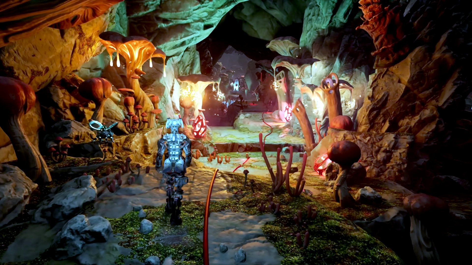 A screenshot of the official announcement video for Arm/Sumo Digital's Neural Dawn, showcasing the use of ray tracing and Arm neural rendering technologies such as upscaling, denoising, and frame generation