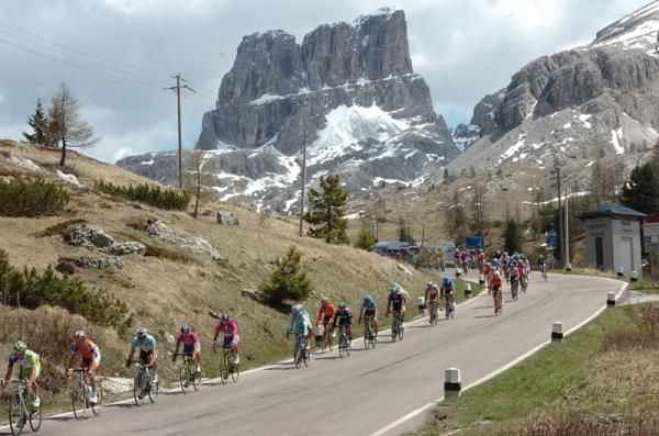 Stage 17 of the Giro provided more dramatic back drops