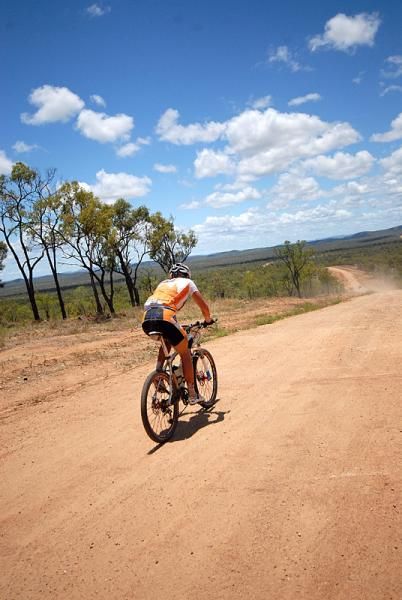 Christoph Tschellnig (morethanbike) on his way to a stage win