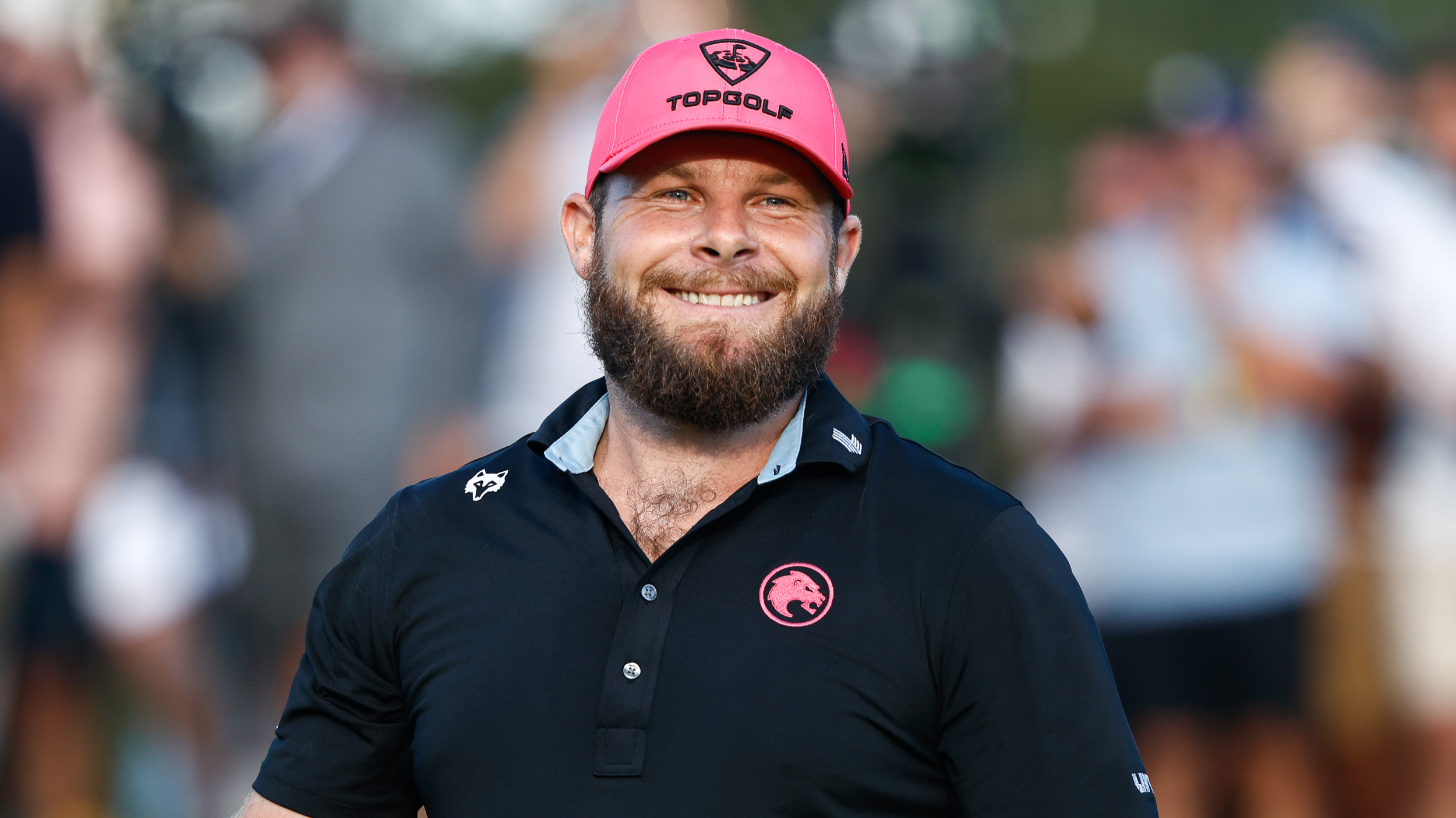 Tyrrell Hatton at the LIV Golf Team Championship