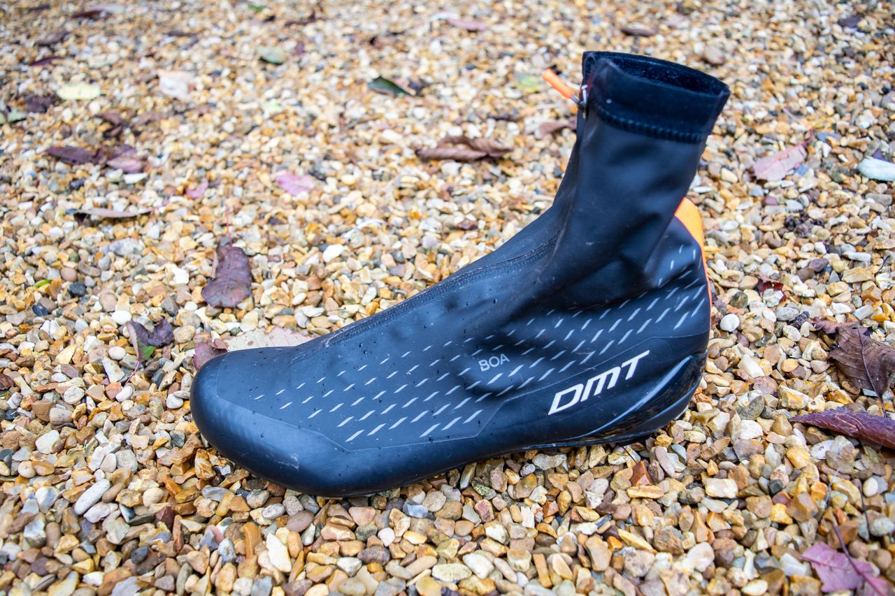 A DMT WKR1 cycling shoe