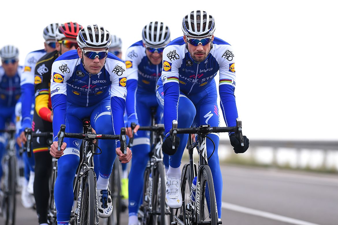Julien Vermote and Tom Boonen lead Quick-Step Floors team at camp