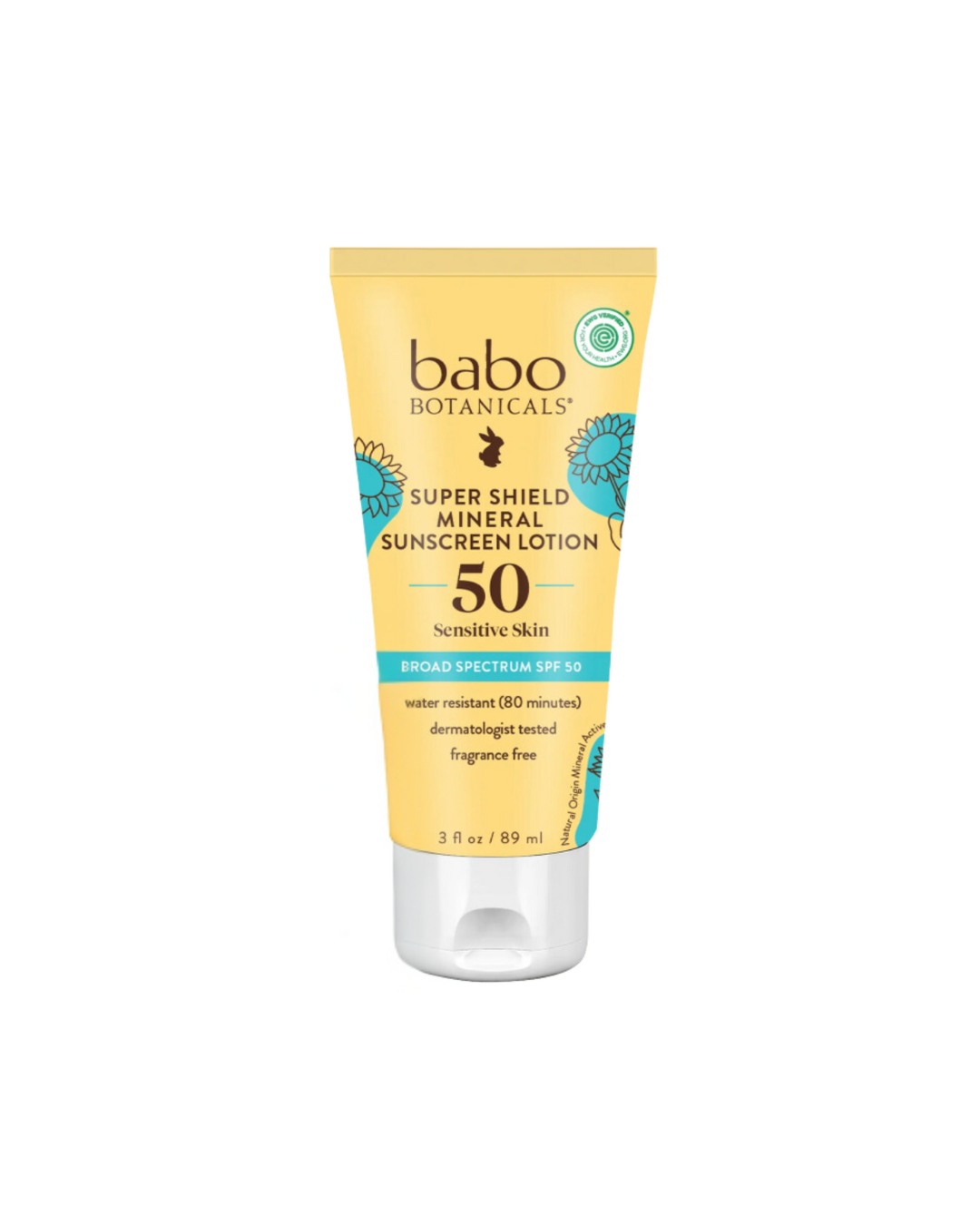 Babo Botanicals Super Shield Mineral Sunscreen Lotion SPF 50