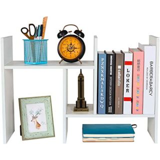 PAG Adjustable Desktop Shelf Wood Small Bookshelf