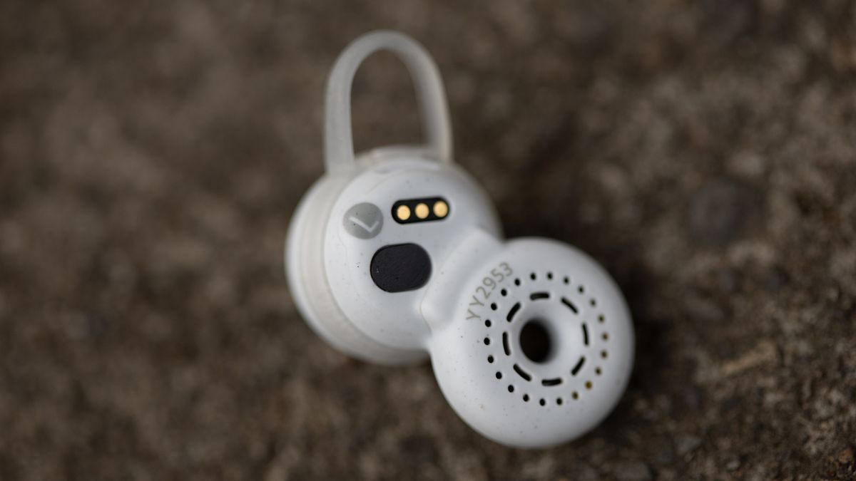 Sony Linkbuds bottom of earbud