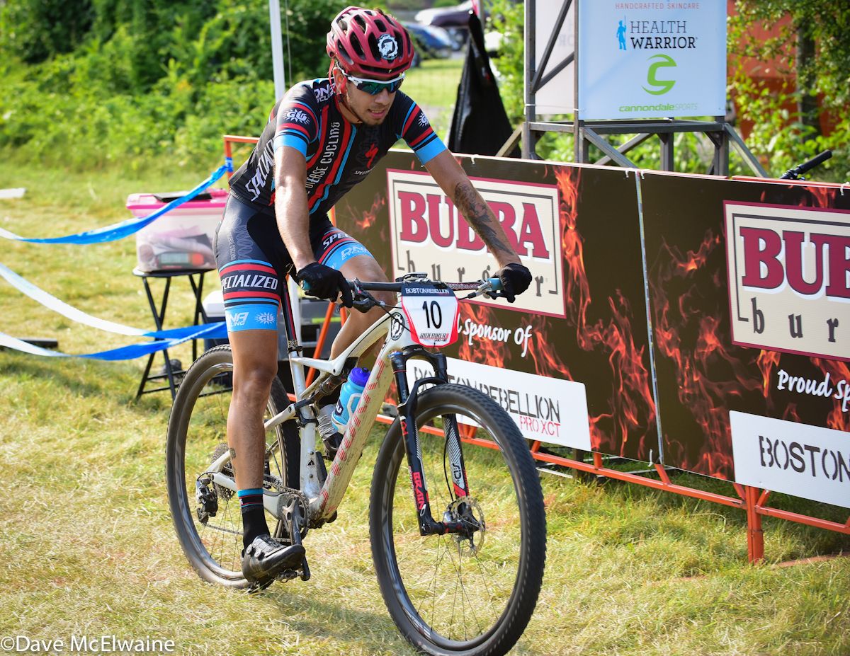 Cole Oberman (Rarediseasecycling.org) taking second place