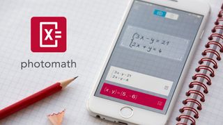 Photomath app on a smartphone