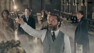 Jude Law as Albus Dumbledore in Fantastic Beasts 3.
