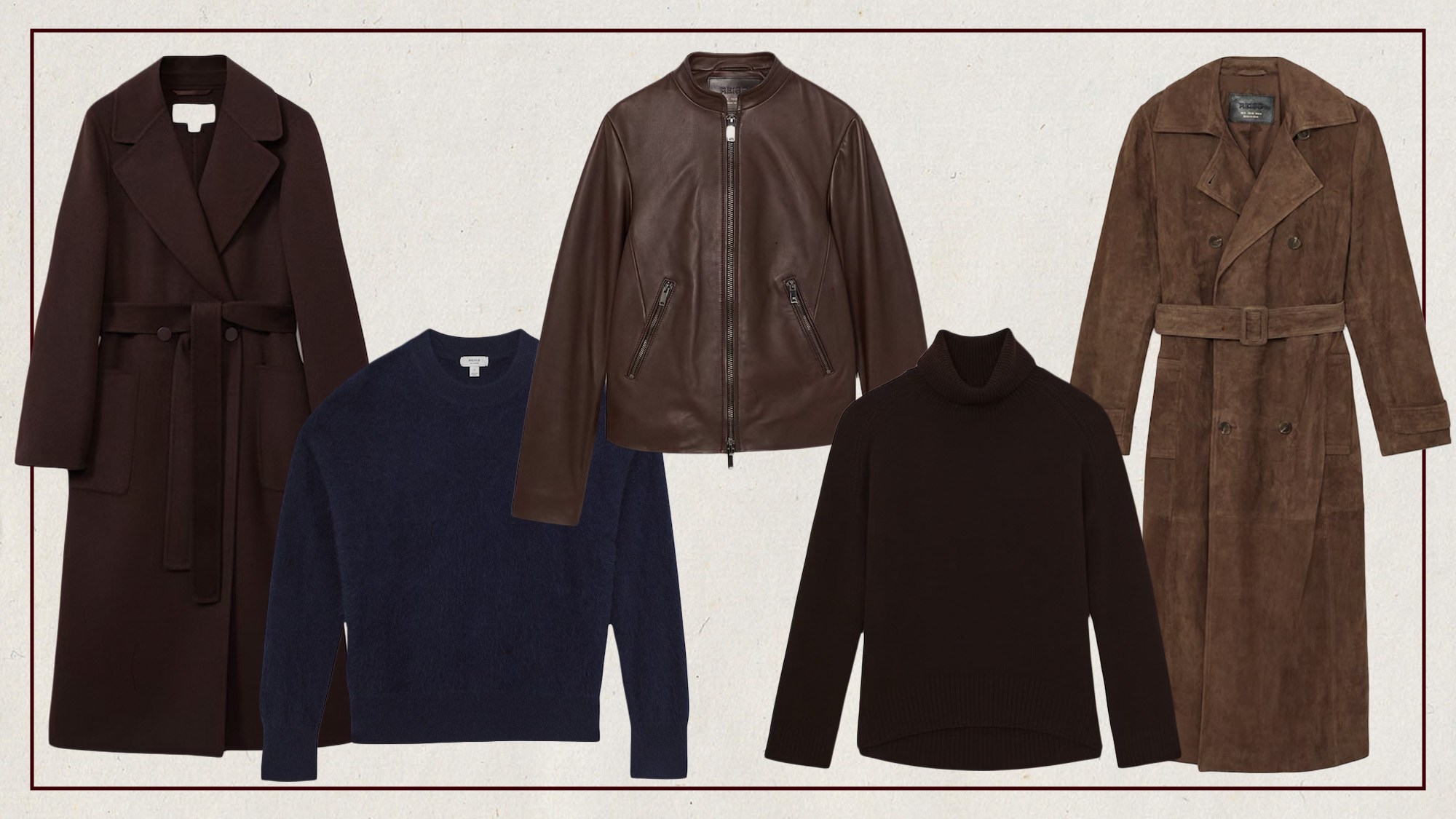 Collage Image of Winter Collection from Reiss
