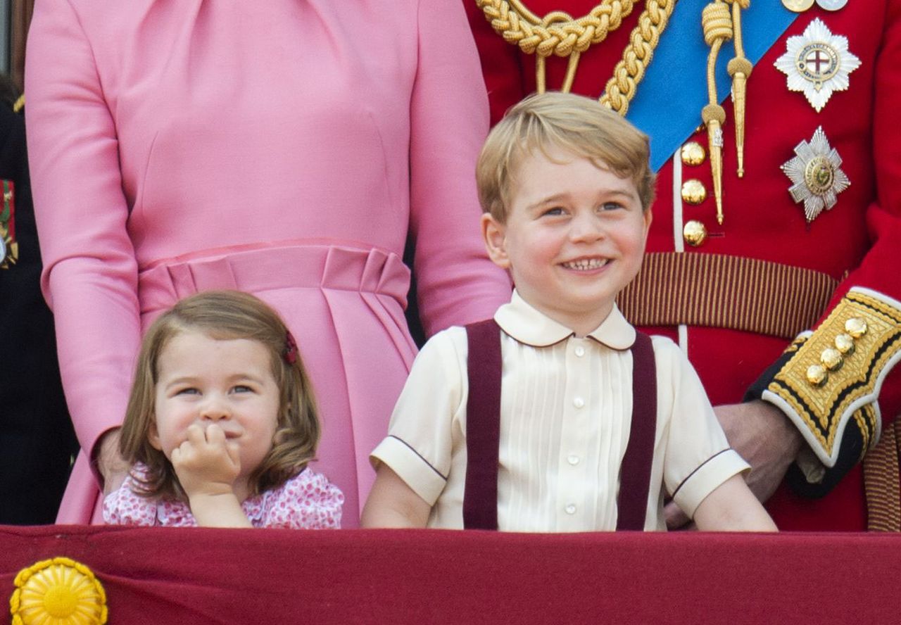 Prince George and Princess Charlotte