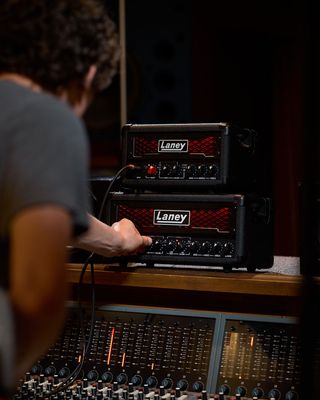 Laney Ironheart Foundry on a studio desk