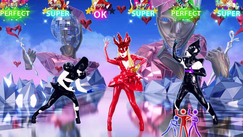 A screenshot of the upcoming Switch game, Just Dance 2025 Edition. 