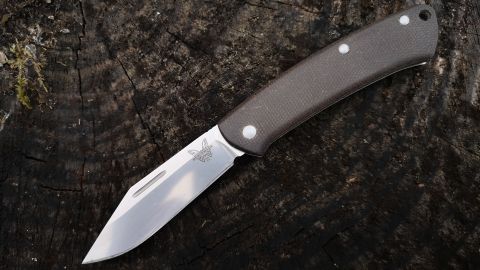 Benchmade Proper 318夹点Micarta刀