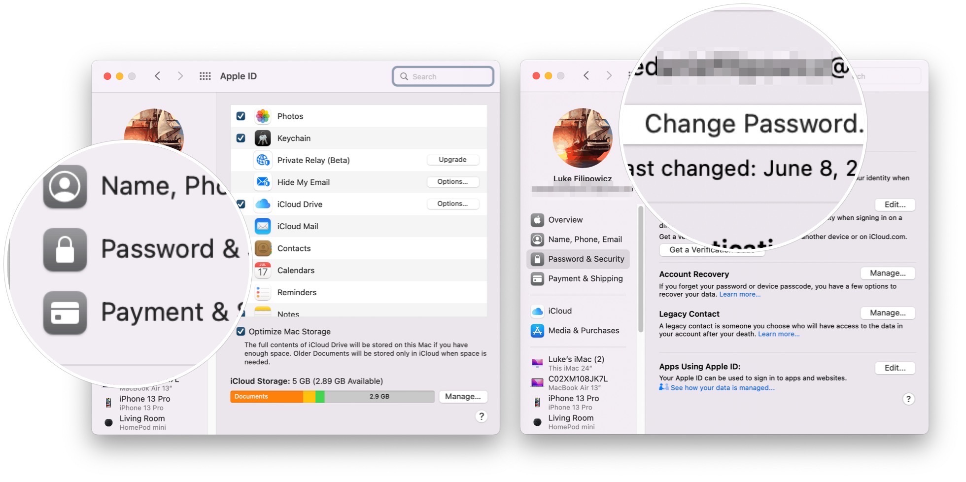 how do i reset my apple id password using icloud email