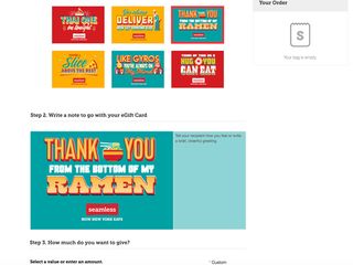 Seamless (Starting at $10)