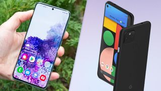 Google Pixel 5 vs. Samsung Galaxy S20