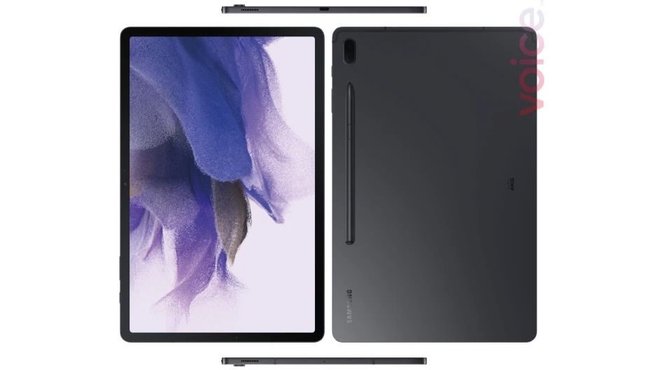 Alleged leaked render of Samsung Galaxy Tab S7 Lite