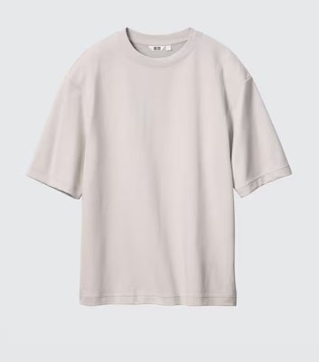 Uniqlo, Airism Cotton Oversized Crew Neck T-Shirt