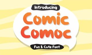 12 best new free comic fonts of 2019: Comic Comoc