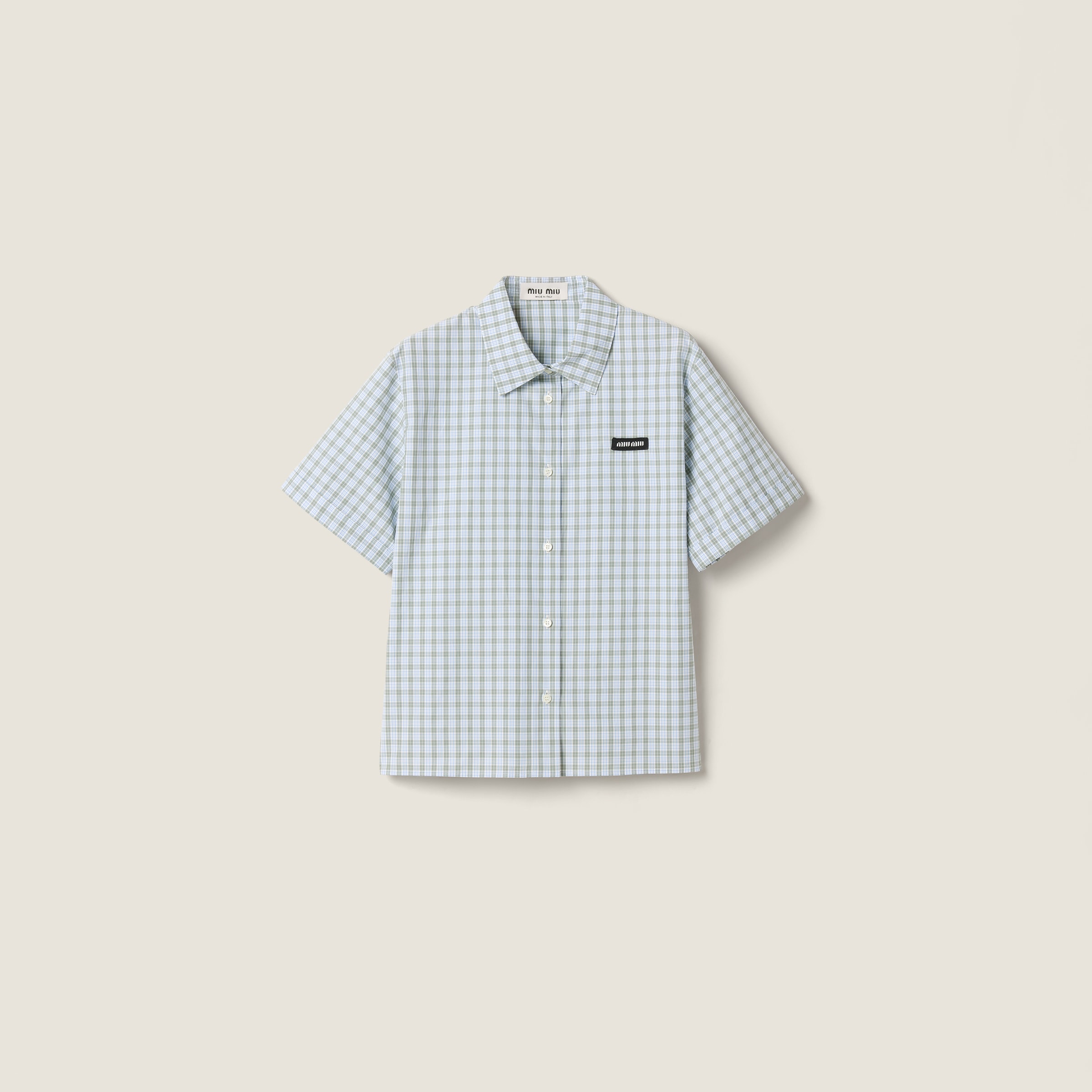 Checked Poplin Shirt