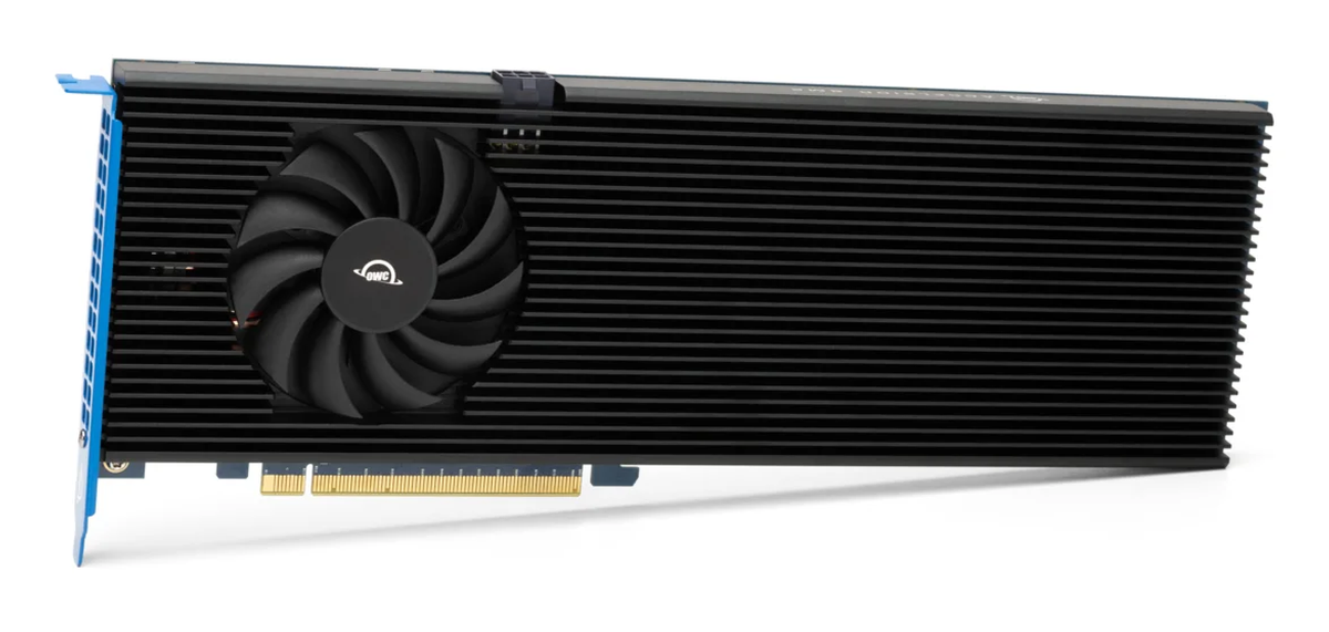 Render images of the OWC Accelsior 8M2