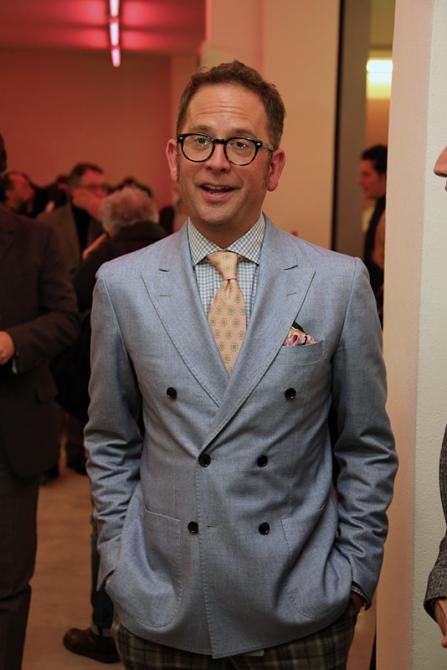 Garmin-Sharp manager Jonathan Vaughters, whose team returns to the Giro d'Italia with defending champion Ryder Hesjedal, was present in Milan at the unveiling of the new leaders' jerseys.