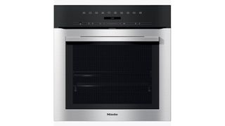 Miele H7164BP oven on white background